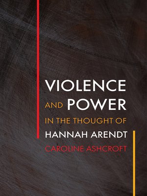 cover image of Violence and Power in the Thought of Hannah Arendt